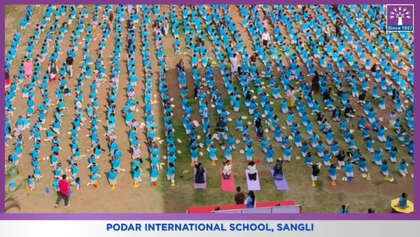 International Yoga Day Celebration - 2026 at Podar school Sangli - image 2