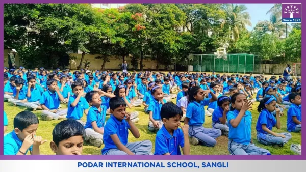 International Yoga Day Celebration - 2026 at Podar school Sangli - image 3