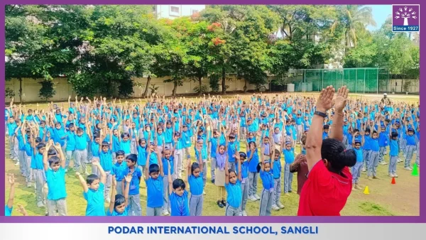 International Yoga Day Celebration - 2026 at Podar school Sangli - image 7