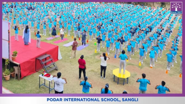 International Yoga Day Celebration - 2026 at Podar school Sangli - image 6