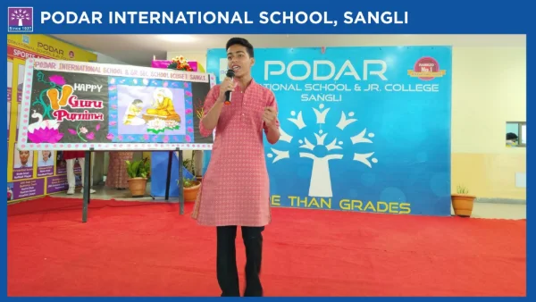 Guru Purnima Celebration - 2026 at Podar school Sangli - image 1