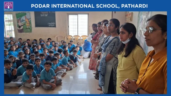 Podar Volunteer Program 'Clothes Donation Drive' - 2026 at Podar school Pathardi, Nashik - image 3