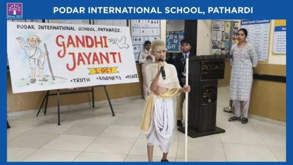 Gandhi Jayanti - 2026 at Podar school Pathardi, Nashik - image 2