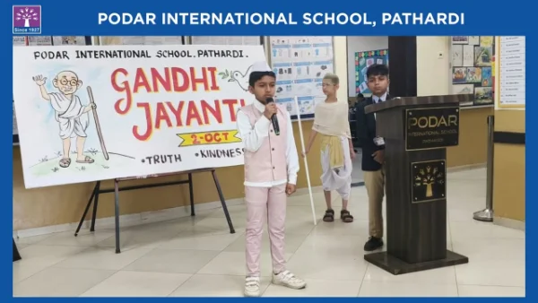 Gandhi Jayanti - 2026 at Podar school Pathardi, Nashik - image 3