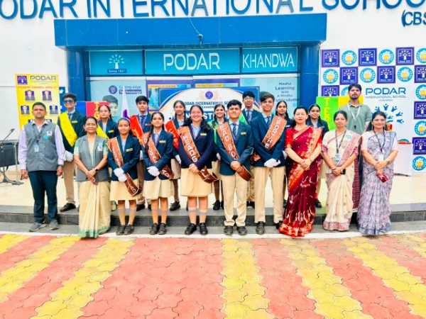 Investiture Ceremony 2026-2027 at Podar school Khandwa - image 1