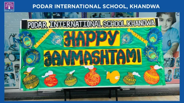 Janmashtami Celebration - 2026 at Podar school Khandwa - image 1