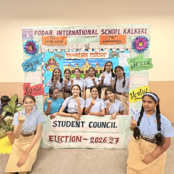 Student Council Election 2026-27 at Podar school Kalkere, Bengaluru - image 3