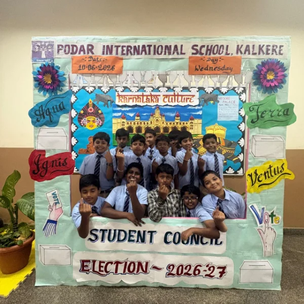 Student Council Election 2026-27 at Podar school Kalkere, Bengaluru - image 4