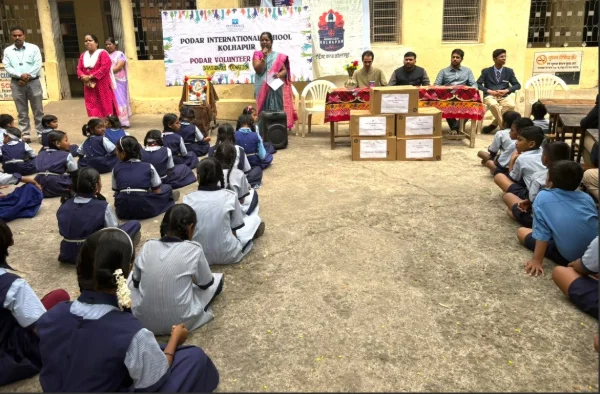 Podar Volunteer Program 'Stationery Donation Drive' - 2026 at Podar school Kolhapur - image 2