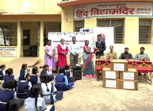 Podar Volunteer Program 'Stationery Donation Drive' - 2026 at Podar school Kolhapur - image 5