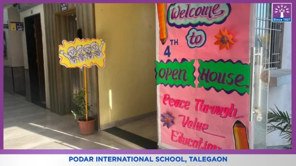 4th Open House 2025-26 at Podar school Talegaon, Pune - image 1