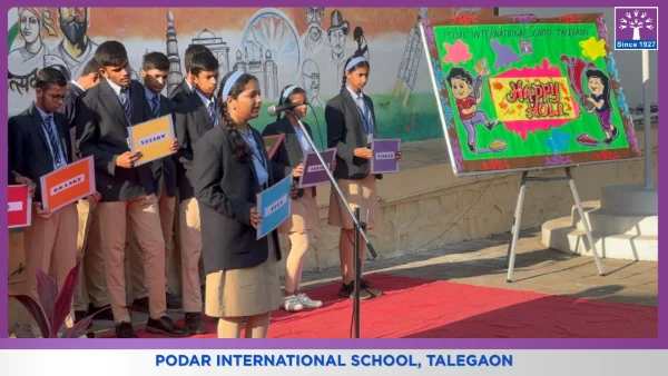 Holi Celebration - 2026 at Podar school Talegaon, Pune - image 2