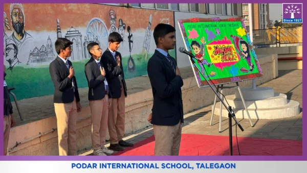Holi Celebration - 2026 at Podar school Talegaon, Pune - image 9