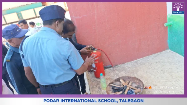 Fire Mock Drill - 2026 at Podar school Talegaon, Pune - image 6