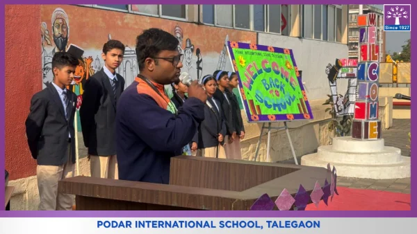Welcome Back School Assembly 2026-2027 at Podar school Talegaon, Pune - image 2
