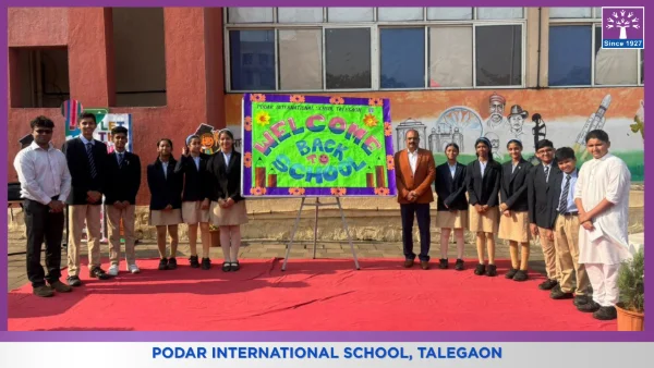 Welcome Back School Assembly 2026-2027 at Podar school Talegaon, Pune - image 4