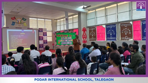 Parent Orientation Programme 2026-2027 at Podar school Talegaon, Pune - image 1