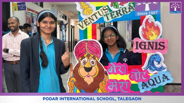 Students Council Campaigning & Students Council Election 2026-2027 at Podar school Talegaon, Pune - image 9