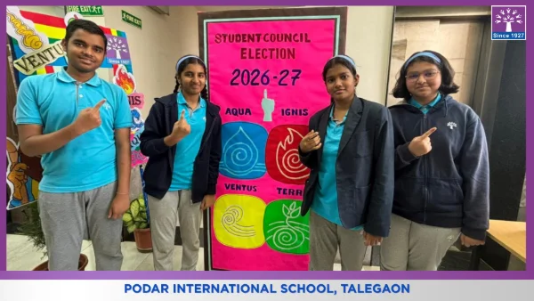 Students Council Campaigning & Students Council Election 2026-2027 at Podar school Talegaon, Pune - image 12
