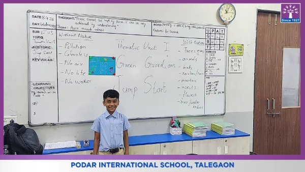 Grade 4 Thematic Unit - 2026 at Podar school Talegaon, Pune - image 4