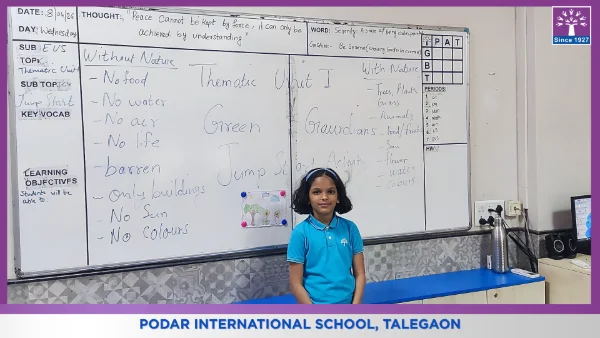 Grade 4 Thematic Unit - 2026 at Podar school Talegaon, Pune - image 2