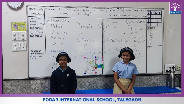Grade 4 Thematic Unit - 2026 at Podar school Talegaon, Pune - image 5