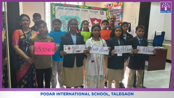 World Blood Donor Day - 2026 at Podar school Talegaon, Pune - image 12