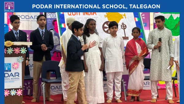 Quit India Movement - 2026 at Podar school Talegaon, Pune - image 1