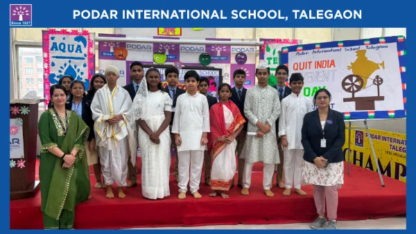 Quit India Movement - 2026 at Podar school Talegaon, Pune - image 2