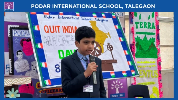Quit India Movement - 2026 at Podar school Talegaon, Pune - image 3