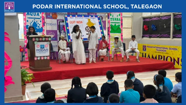 Quit India Movement - 2026 at Podar school Talegaon, Pune - image 7