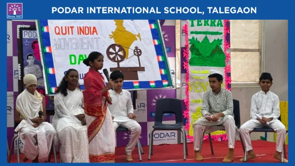 Quit India Movement - 2026 at Podar school Talegaon, Pune - image 8