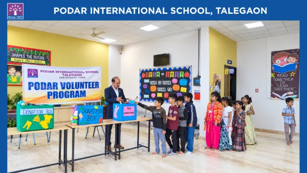 Volunteer Program 'Toy Donation' - 2026 at Podar school Talegaon, Pune - image 5