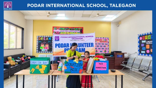 Volunteer Program 'Toy Donation' - 2026 at Podar school Talegaon, Pune - image 6