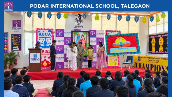International Literacy Day Celebration - 2026 at Podar school Talegaon, Pune - image 3