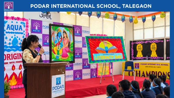 International Literacy Day Celebration - 2026 at Podar school Talegaon, Pune - image 7