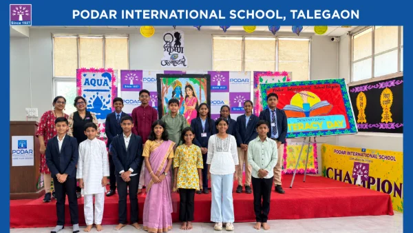 International Literacy Day Celebration - 2026 at Podar school Talegaon, Pune - image 5