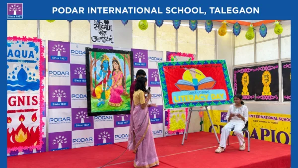 International Literacy Day Celebration - 2026 at Podar school Talegaon, Pune - image 8