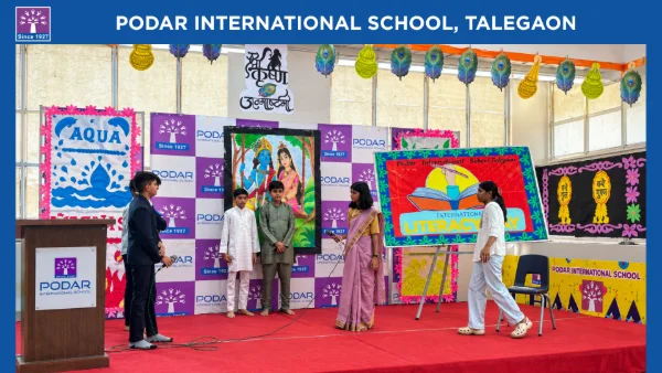 International Literacy Day Celebration - 2026 at Podar school Talegaon, Pune - image 9