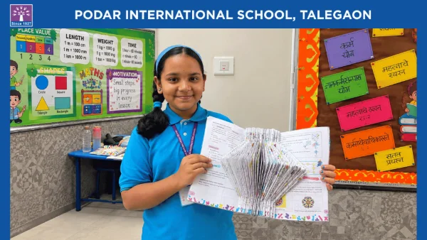 Art Curriculum 'Book Sculpture' - 2026 at Podar school Talegaon, Pune - image 1