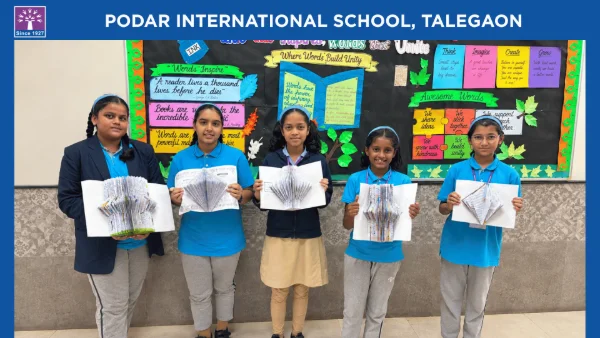 Art Curriculum 'Book Sculpture' - 2026 at Podar school Talegaon, Pune - image 4