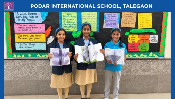 Art Curriculum 'Book Sculpture' - 2026 at Podar school Talegaon, Pune - image 3