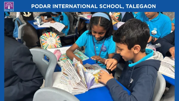 Art Curriculum 'Book Sculpture' - 2026 at Podar school Talegaon, Pune - image 5