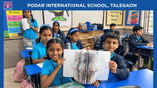 Art Curriculum 'Book Sculpture' - 2026 at Podar school Talegaon, Pune - image 8