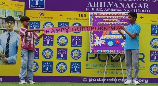 Guru Pornima Celebration - 2026 at Podar school Ahilyanagar - image 9