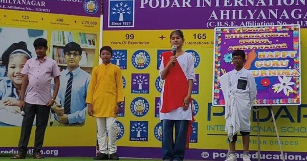 Guru Pornima Celebration - 2026 at Podar school Ahilyanagar - image 5