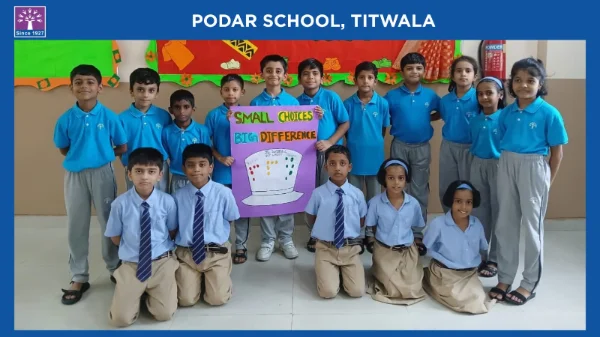 Jumpstart Activity - The Conscious Closet - 2026 at Podar school Titwala - image 2