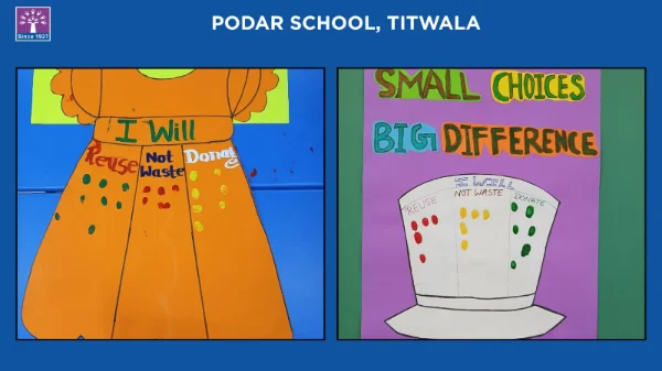 Jumpstart Activity - The Conscious Closet - 2026 at Podar school Titwala - image 4