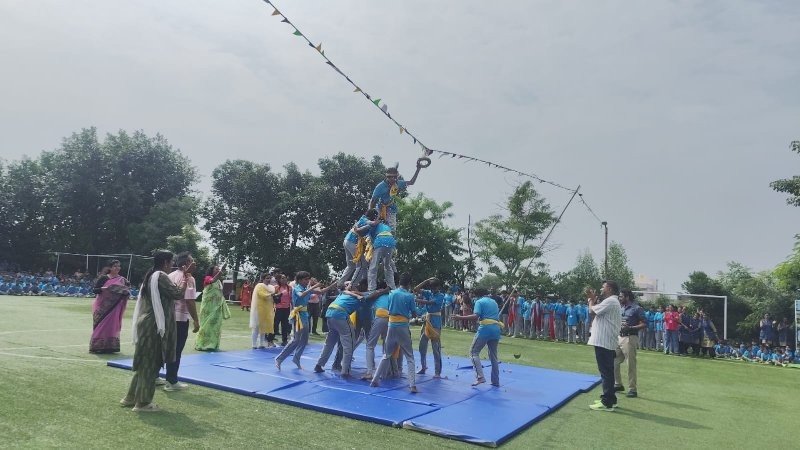 Janmashtami 'Dahi Handi Celebration' - 2026 at Podar school Besa, Nagpur - image 3