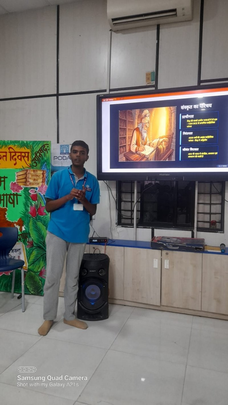 Sanskrit Day Celebration - 2026 at Podar school Besa, Nagpur - image 8